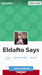 Mobile Screenshot of eldafto.tumblr.com