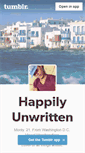 Mobile Screenshot of happilyunwritten.tumblr.com