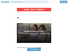 Tablet Screenshot of marcuswang.tumblr.com