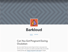 Tablet Screenshot of barkloud.tumblr.com