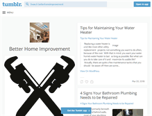 Tablet Screenshot of betterhomeimprovement.tumblr.com
