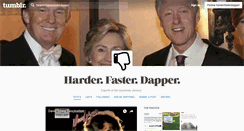 Desktop Screenshot of harderfasterdapper.tumblr.com