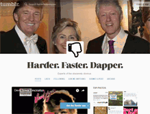 Tablet Screenshot of harderfasterdapper.tumblr.com