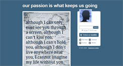 Desktop Screenshot of neverlooseyourpassion.tumblr.com