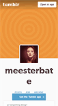 Mobile Screenshot of meesterbate.tumblr.com