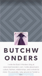 Mobile Screenshot of butchwonders.tumblr.com