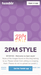 Mobile Screenshot of 2pmstyle.tumblr.com