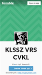 Mobile Screenshot of cvikli.tumblr.com