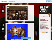 Tablet Screenshot of cvikli.tumblr.com