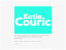 Tablet Screenshot of katiecouric.tumblr.com