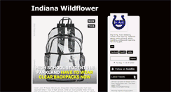 Desktop Screenshot of indianawildflower.tumblr.com