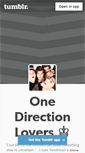 Mobile Screenshot of directionersfans.tumblr.com