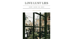 Desktop Screenshot of lovelustlies.tumblr.com