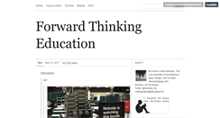 Desktop Screenshot of forwardthinkingeducation.tumblr.com