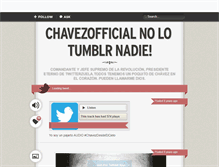 Tablet Screenshot of chavezofficial.tumblr.com