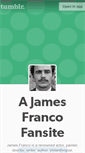 Mobile Screenshot of fuckyeah-jamesfranco.tumblr.com