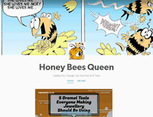 Tablet Screenshot of honeybeesqueen.tumblr.com