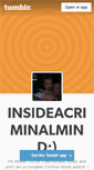 Mobile Screenshot of insideacriminalmind.tumblr.com