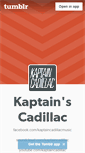 Mobile Screenshot of kaptaincadillac.tumblr.com