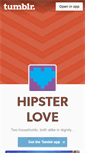 Mobile Screenshot of hipsterlove.tumblr.com