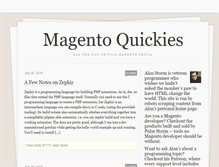 Tablet Screenshot of magento-quickies.tumblr.com