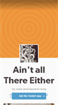 Mobile Screenshot of aintallhere.tumblr.com