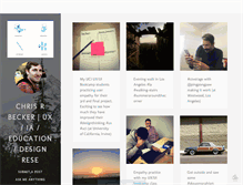Tablet Screenshot of chrisrbecker.tumblr.com