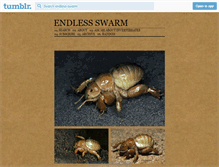 Tablet Screenshot of endless-swarm.tumblr.com