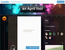 Tablet Screenshot of anaprilfool.tumblr.com