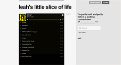 Desktop Screenshot of leahduce.tumblr.com
