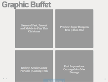 Tablet Screenshot of graphicbuffet.tumblr.com