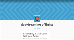 Desktop Screenshot of day-dreamingoflights.tumblr.com