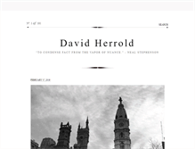Tablet Screenshot of davidherrold.tumblr.com