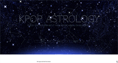 Desktop Screenshot of kpop-astrology.tumblr.com