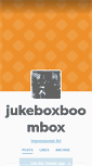 Mobile Screenshot of jukeboxboombox.tumblr.com