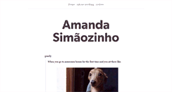 Desktop Screenshot of amandasimaozinho.tumblr.com