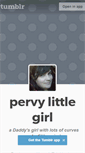 Mobile Screenshot of pervylilgirl.tumblr.com