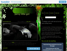 Tablet Screenshot of pervylilgirl.tumblr.com