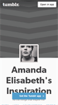 Mobile Screenshot of amandaelisabeth.tumblr.com