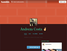 Tablet Screenshot of andrezamartins.tumblr.com