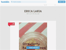 Tablet Screenshot of ericalakia.tumblr.com