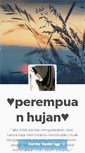 Mobile Screenshot of perempuanhujanmu.tumblr.com