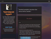 Tablet Screenshot of perempuanhujanmu.tumblr.com