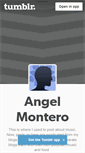 Mobile Screenshot of angelmontero.tumblr.com