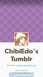 Mobile Screenshot of chibiedo.tumblr.com