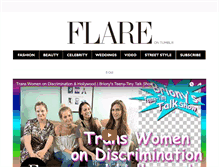 Tablet Screenshot of flarefashion.tumblr.com