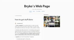 Desktop Screenshot of bryko.tumblr.com