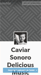 Mobile Screenshot of caviarsonoro.tumblr.com