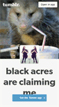 Mobile Screenshot of blackacres.tumblr.com