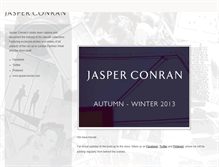 Tablet Screenshot of jasperconran.tumblr.com